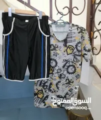  1 ملابس رياضة سباحة جديدة كلهم ب 2 ريال