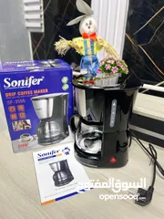  9 توفرت بأحدث إصدار سونفير ماكينة قهوة 6 كوب .75 لتر 550 واط باقل الاسعار