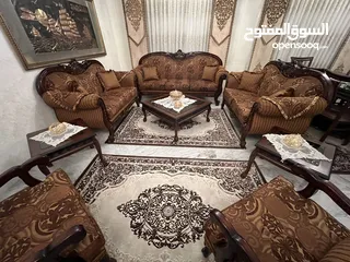  4 غرفة ضيوف من خشب زان