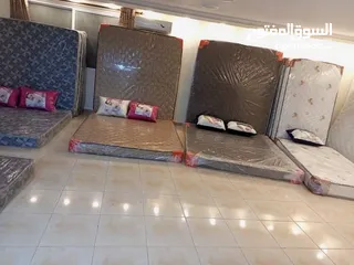  30 عروض نار على فرشات الزنبرك المجوز فقط 50دينار  170*190*25 200*180*25 قماش جاكار تركي مبطن