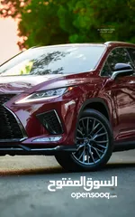  8 LEXUS RX350 - F SPORT - RED - ZERO ACCIDENT - 2022