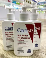  4 CeraVe ltch Relief Moisturizing lotion الامريكي  لوشن سيرافي لعلاج الأكزيما والتحس