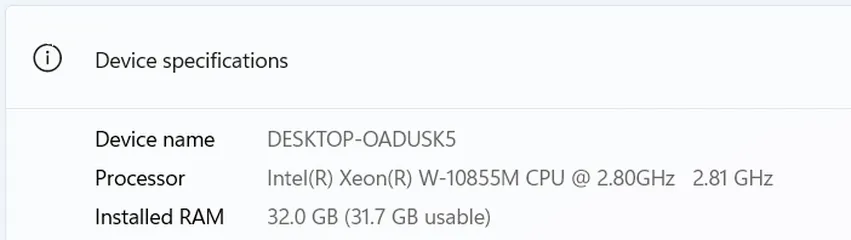  8 Lenovo ThinkPad P1