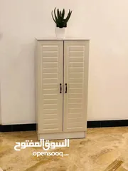  18 خزانة احذيه خشبيه وليست بلاستيك توفرت ب 3 الوان على طلبكم ومتل ما عودناكم السعر على العرض استغلوه يل