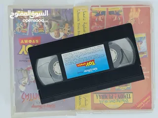  2 كاستات فيديو VHS