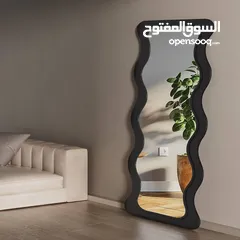  3 مرايا ستاند بإطار مخملي غاية الجمال بعدة الوان واشكال لمسة من الأناقة في منزلك