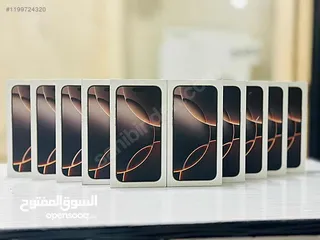  3 iPhone 16 pro  جديد كفالة الوكيل الرسمي في الأردن (128GB/256GB)