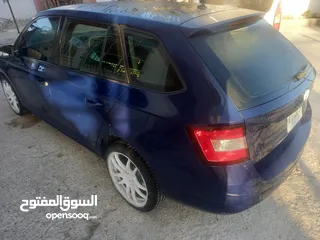  9 سكودا فابيا ديزل 2015 بسعر ببلاش 37.5 برايفت قير عادي