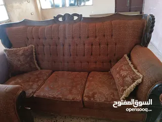  4 طقم كنب 7مقاعد لللبيع 50دينار