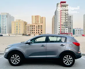  8 A Very Well Maintained KIA SPORTAGE 2015 GREY GCC In Mint Condition