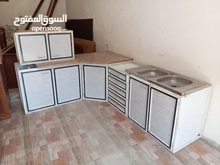  7 مطبخ ألمنيوم 3.2  كما موضح بالصوره بحال الوكاله  عمان