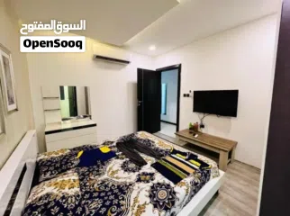  1 Fully Furnished 1-Bedroom Apartment with 2 Bathrooms and Unlimited EWA for Rent in Prime Location...