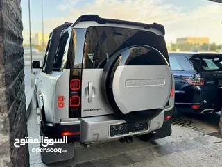  5 رنج روفر ديفندر 2023 HSE 110 بنزين كامل الأضافات فحص كامل بحالة الوكالة اكسسوارات كاملة Dynamic X