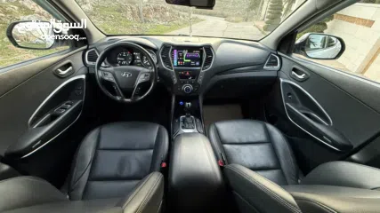  14 بحالة الوكالة hyundai santa fe  2016