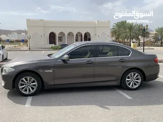 1 BMW 520 ! موديل 2012 خليجي وكاله عمان  الممشى: 260 قابل لزياده  سياره نظيفه و خاليه من العيوب