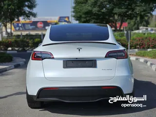  5 TESLA MODEL Y LONG RANG GCC FULL OPTION UNDER AGENCY WARRANTY 2023