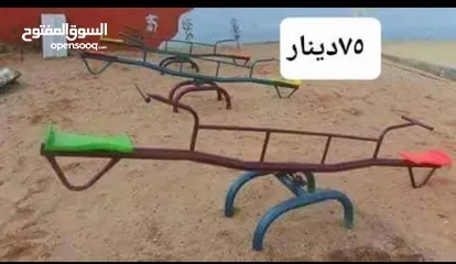  4 مرجيحة حديد جنازير ثنائية مع كرسي طفل   . العاب مزارع وشاليهات مراجيح وسحاسيل متوفرخدمة التوصيل