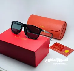  15 نظارات شمسية مع بوكس اسود متوفر