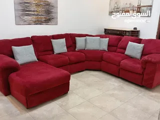  4 كورنر امريكي مستورد  ريكلاينر  حرف U فاااخر  جدا
