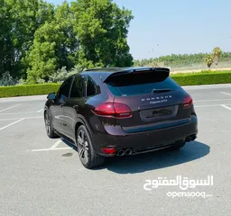  4 بورش كايين  GTS خليجي فل اوبشن موديل 2014