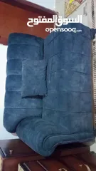  2 كنبة ثنائية لون سكني استعمال خفيف  صوبة مستعملة ناشونال دريم