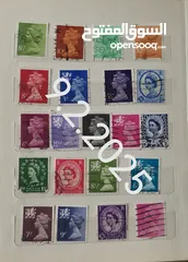  5 "مجموعة طوابع بريدية نادرة وفريدة من مختلف دول العالم! تشمل أوروبا وأمريكا وآسيا وأفريقيا"