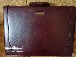  2 حقائب دبلوماسية فاخرة، pierre cardin briefcase