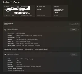  6 جهاز جيمينغ احترافي للبيع - مواصفات قوية ويشغّل جميع الألعاب الحديثة (استعمال شخصي مش محل)
