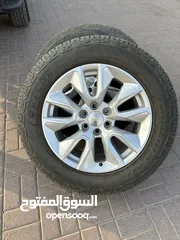  2 إطارات مع رنجات