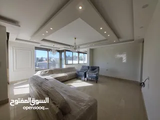  4 شقة فاخرة للبيع في عمان - ام السماق - طابق ثالث مع روف