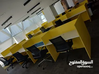  6 تصفيه على جميع الأثاث المكتبي