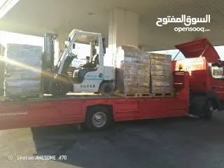  3 تاجير الرافعات الشوكيه وتنزيل جميع انواع البضائع وتأجير يومي وشهري