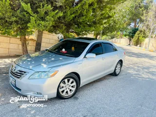  5 تويوتا كامري موديل 2009 فل كامل مع فتحه أعلى مواصفات بحالة الوكاله