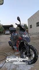  1 سكوتر ابريليا مرخص لشهر 10 للبيع