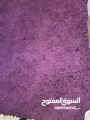  9 طقم كنب ( كنبايات ) قماش مخمل مشدود لا يحتاج للتوضيب باللونين اللؤلؤي والبنفسجي الفاتح