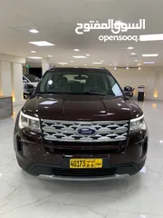  3 Ford explroer 80,000 km Under warranty (Oman Car )2018