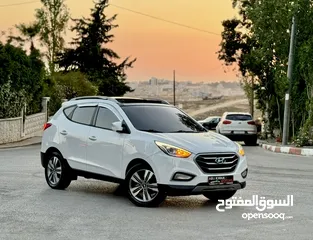  1 ‏ Hyundai TUSCAN 2014 • Limited Edition فل الفل مع بانورما ، عداد 88 الف اصلي فحص نخب طلاء الشركة