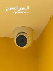  5 كاميرات مراقبة نوع HIKVISION + DVR مستعمل بحال الوكالة للبيع