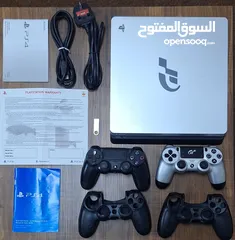  6 ‎ للبيع بلايستيشن 4 سليم معدددددل اصدار 9 ‎جهاز  Limited edition