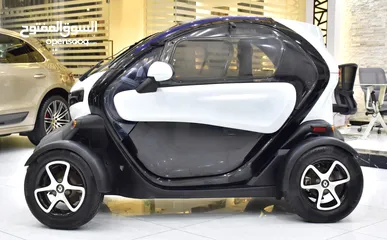  10 Renault Twizy ( 2019 Model ) in White / Black Color Korean Specs