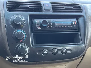  18 هونــدا سيفيـــك بنــزيـن اصلـــي 2003 مميـــزة جـــداً للبيـــع بسعـــر مغــري كـاش او اقســـاط