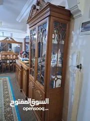  2 طقم سفره +8كراسي دنسوار فضيه