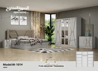  8 Latest modern design 2024 bedroom set