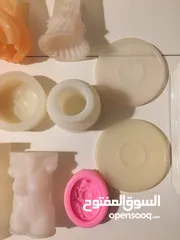  12 17 قالب سيليكون للشمع والجبس