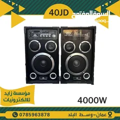  5 أمبليفيرات للبيع لسماعتين و 4 سماعات