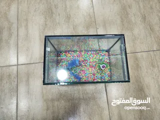  5 حوض سمك مكتبي او غرفة نوم المقاسات متوفرة بالوصف