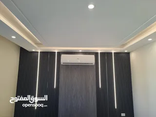  4 ديكورات جبس بورد وبديل الخشب وبديل الرخام والشيبورد