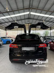  12 Tesla Model X Performance P100D جدا نظيفة سعر حرق