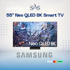  1 Samsung 55 Inch Neo QLED 8K Smart TV.