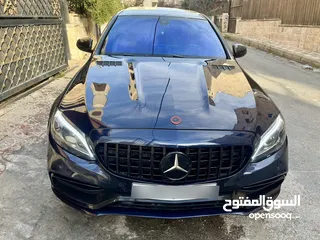  17 مرسيدس c350  موديل 2017 محوله كامل 6.3 AMG